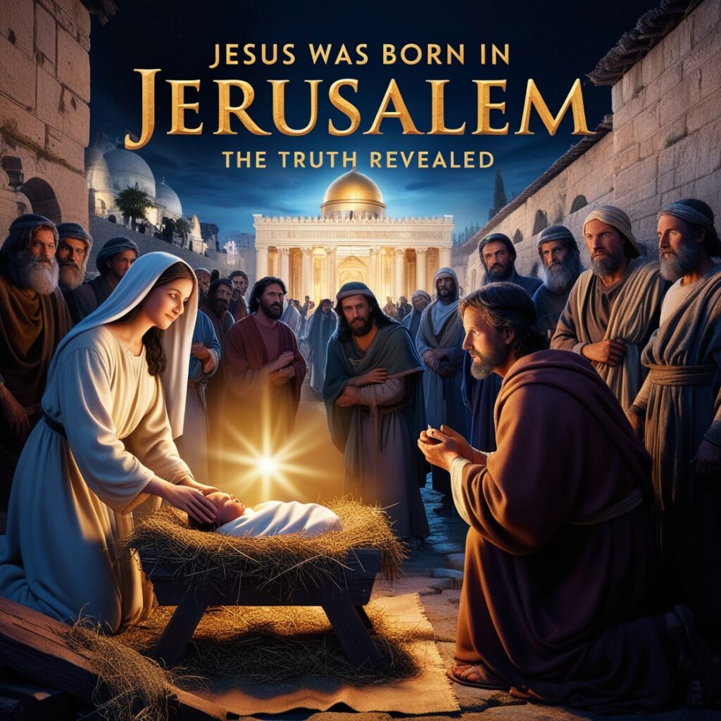 Jesus was born in Jerusalem: The Truth Revealed