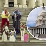 Christians Celebrate First Nativity Scene Ever Being Displayed at the US Capitol