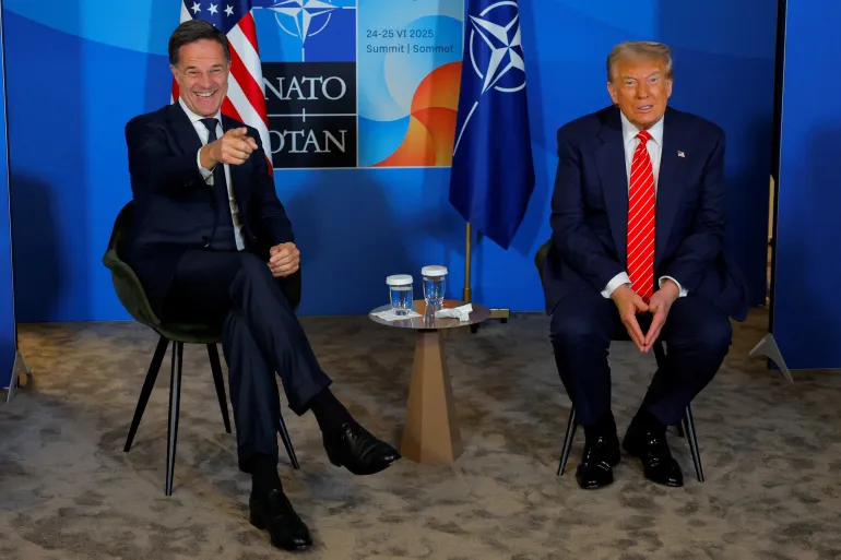 Trump with NATO ‘all the way’ on Article 5 as leaders gather at summit