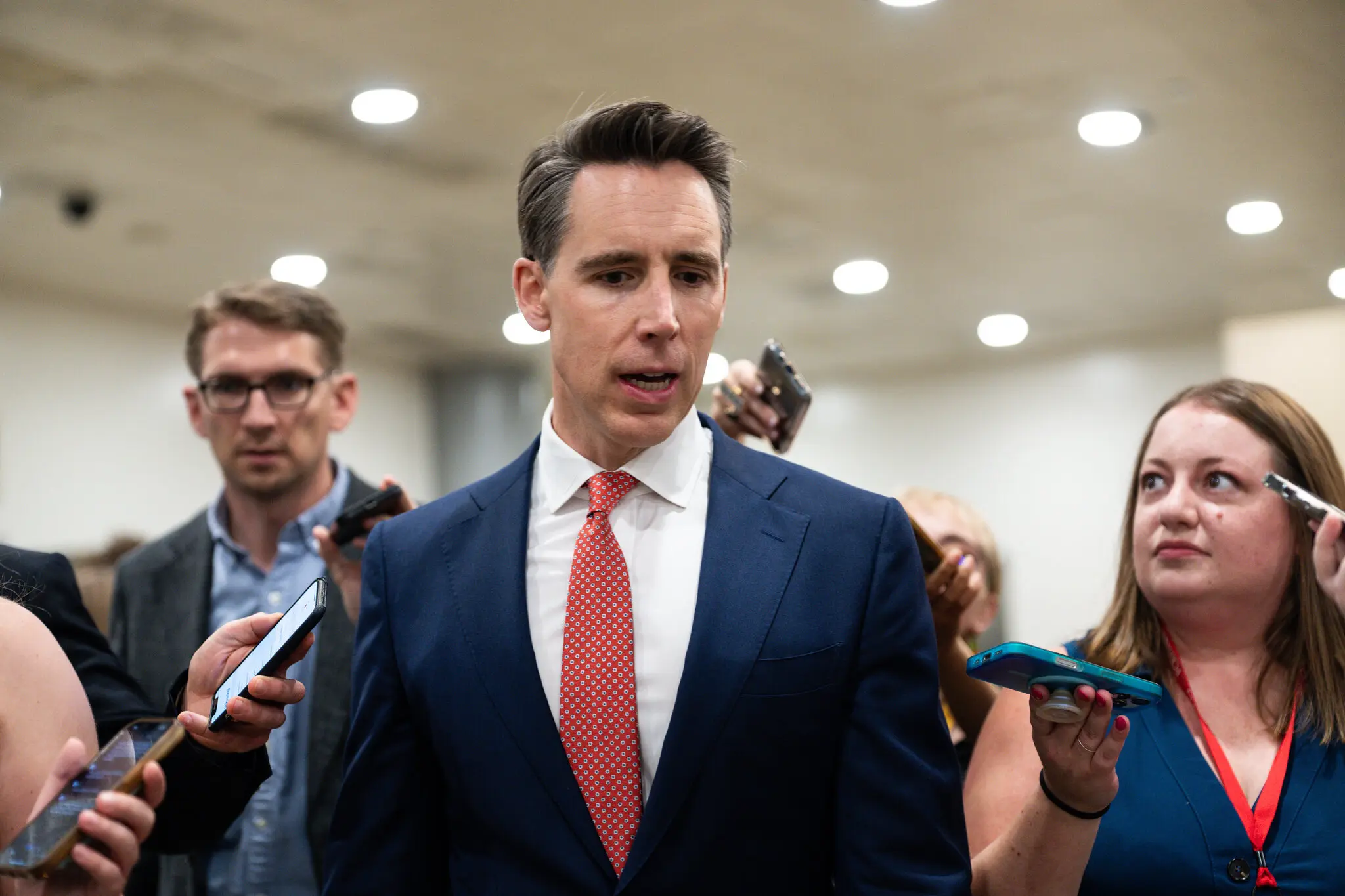 Hawley Aims to Roll Back Medicaid Cuts He Voted for Just Two Weeks Ago