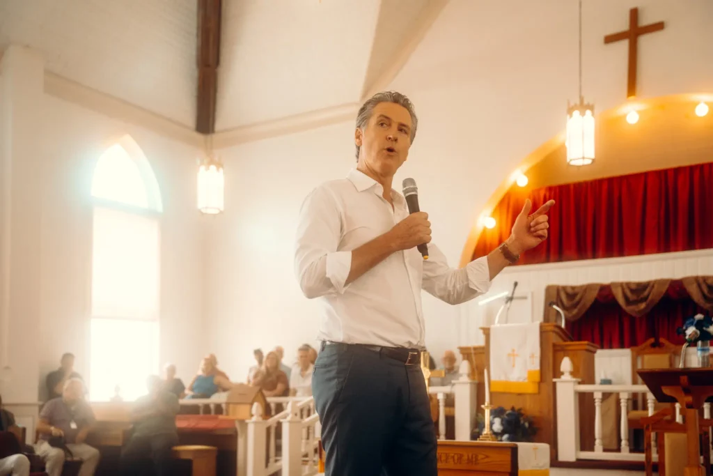 Newsom Wants California to Counter Texas on Redistricting