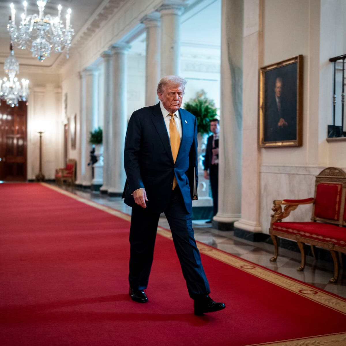 When It Comes to Jeffrey Epstein, Trump Says He Is Ready to Defer to the Courts