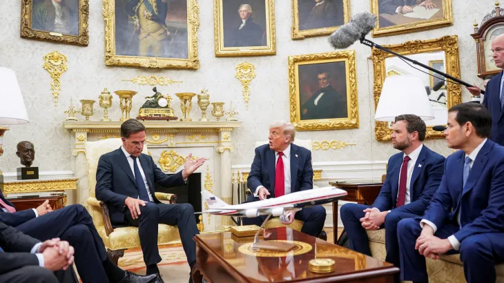 Trump threatens Russia with ‘severe’ tariffs, announces Ukraine arms deal