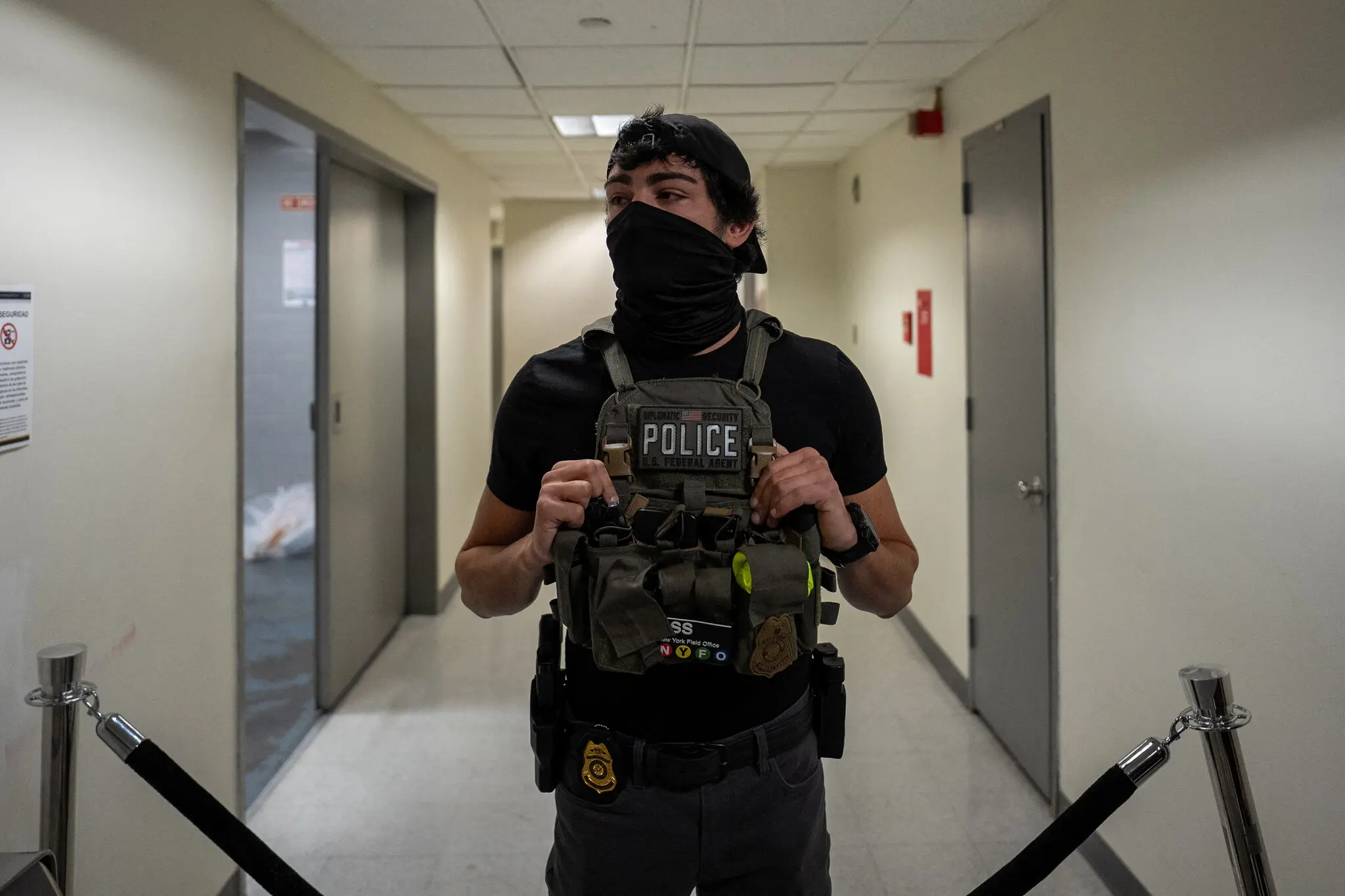 Should ICE Agents Be Allowed to Wear Masks? It Depends Whom You Ask.