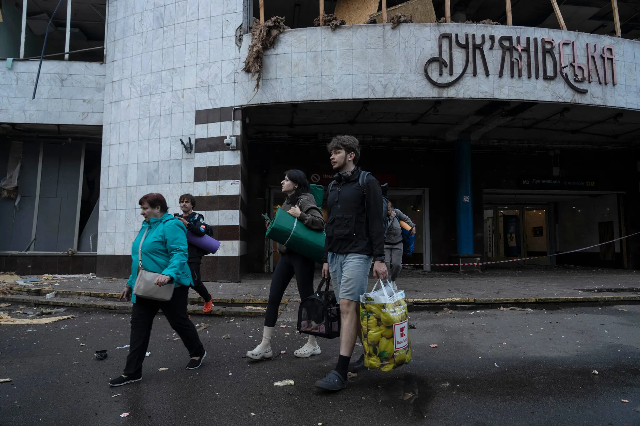 Russia Strikes Ukraine With Missiles and Drones