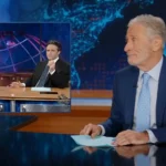 Jon Stewart Supports Friend Stephen Colbert Through CBS Cancellation