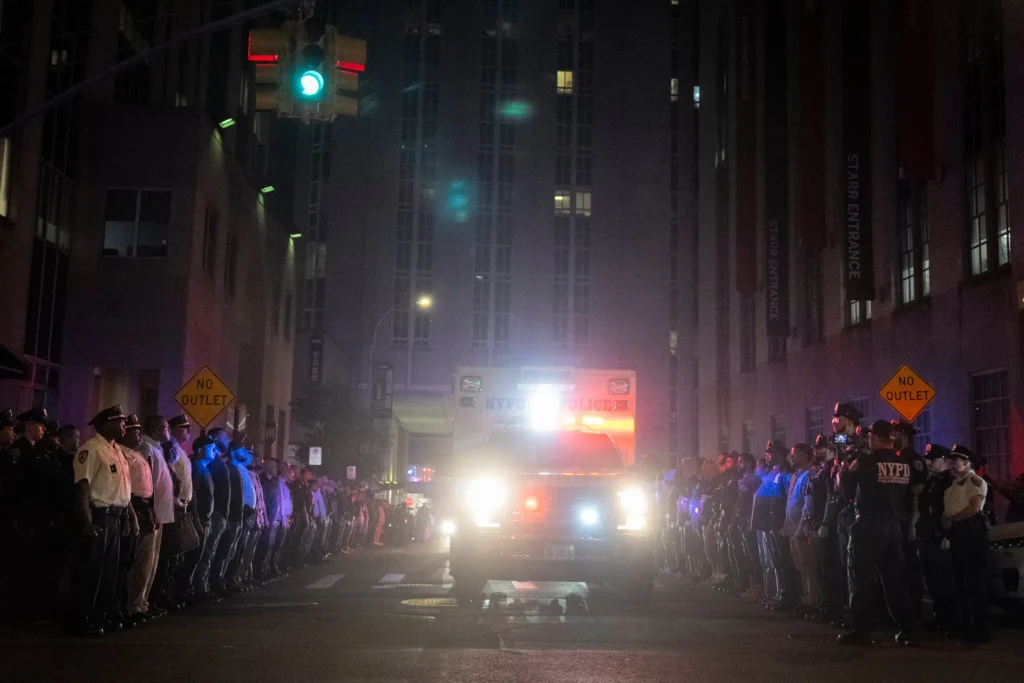At Slain Officer’s Home, His Bangladeshi Community Mourns Into the Night