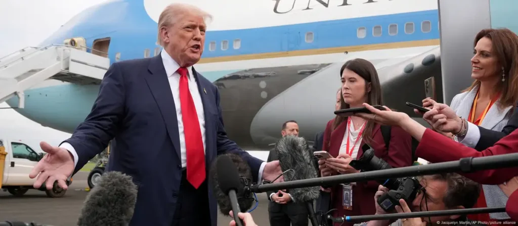 Trump tells Europe to get its ‘act together’ on immigration