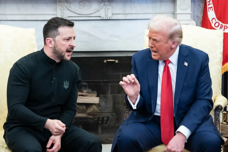 Trump says Ukraine should not target Moscow