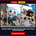 Taiwan Votes in Recall Campaign That Tests China’s Nerves