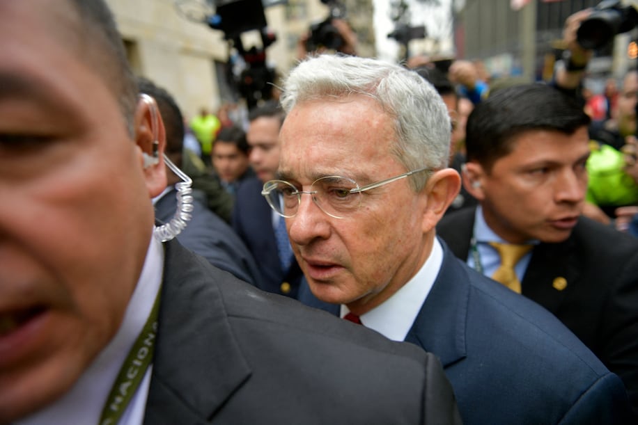 Álvaro Uribe, Colombia’s former president, found guilty in bribery trial