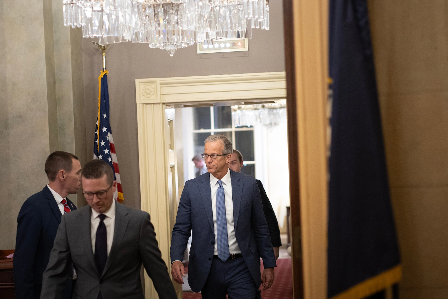 Senate nears deal on Trump’s tax bill after voting all night, Thune says
