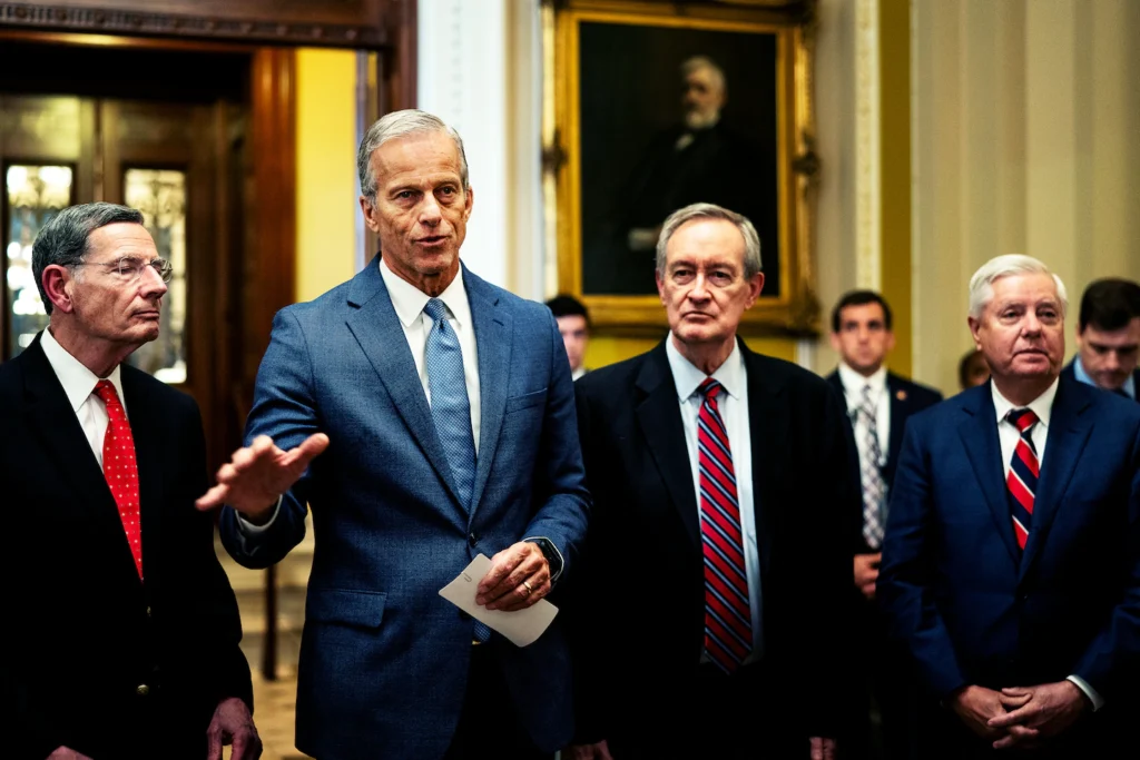 Senate advances bill with Vance’s help to slash $9 billion from budget