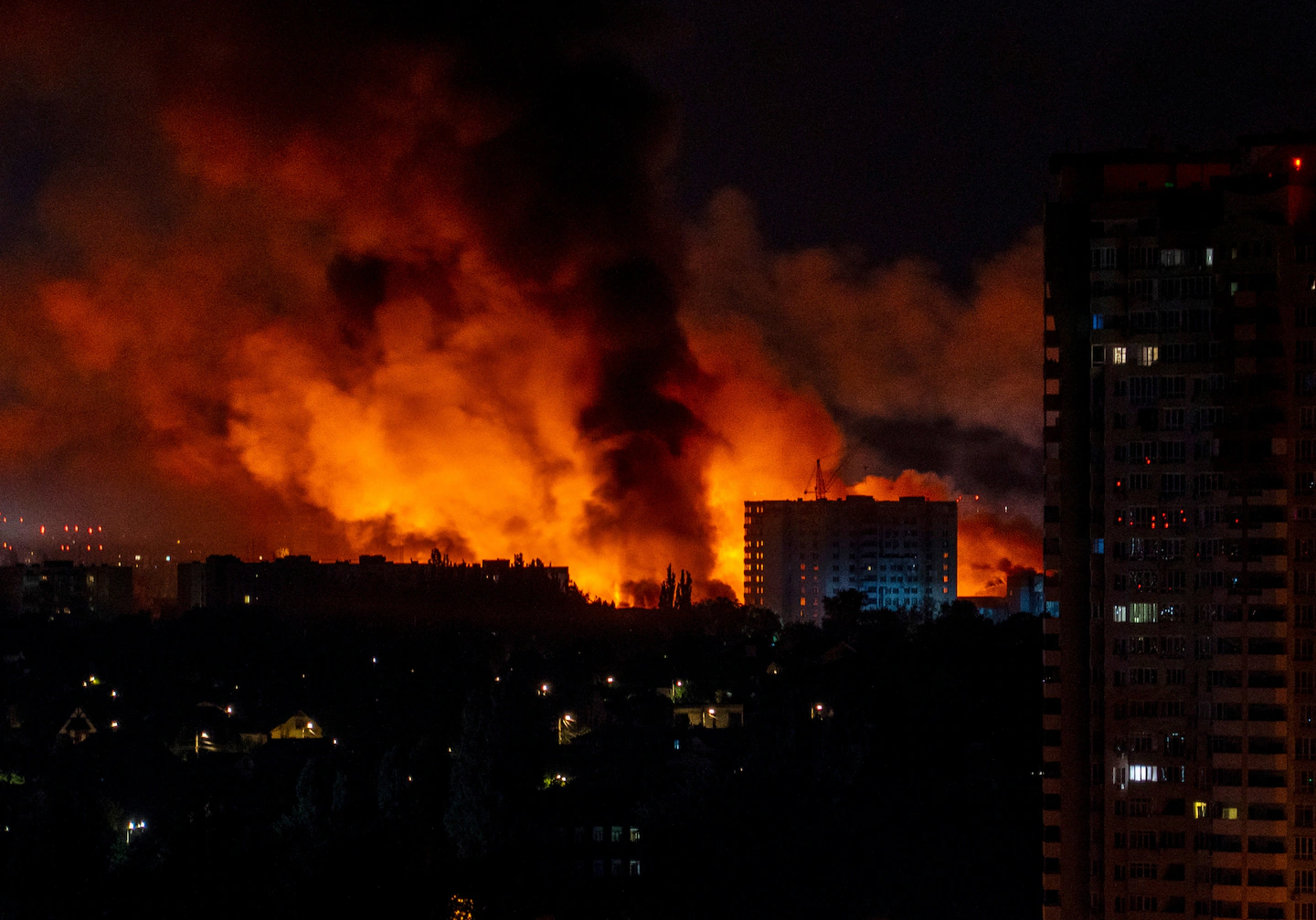 Russia pummels Kyiv with drones and missiles after Putin-Trump call