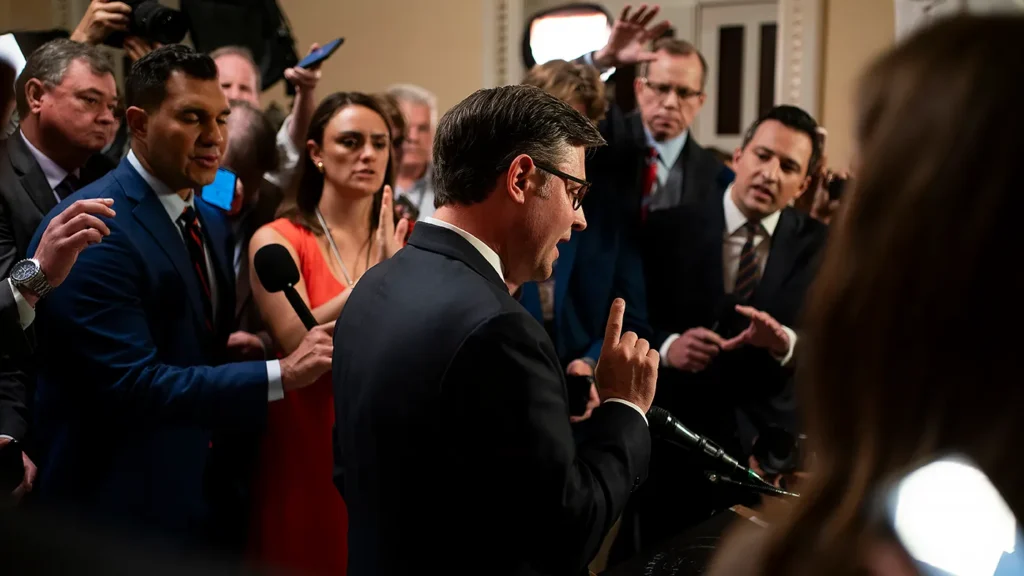 Speaker Johnson vows ‘appropriate action’ in House if Epstein files aren’t released